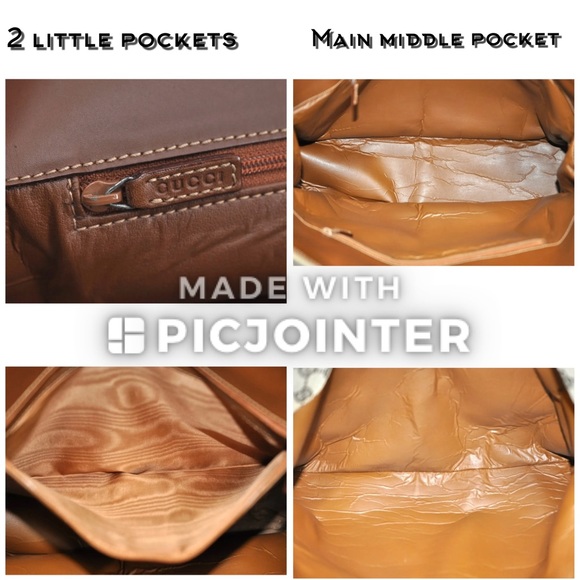 Authentic LIMITED EDITION AUTH GUCCI Sherry Line Shoulder Bag GG Canvas - Picture 14 of 16